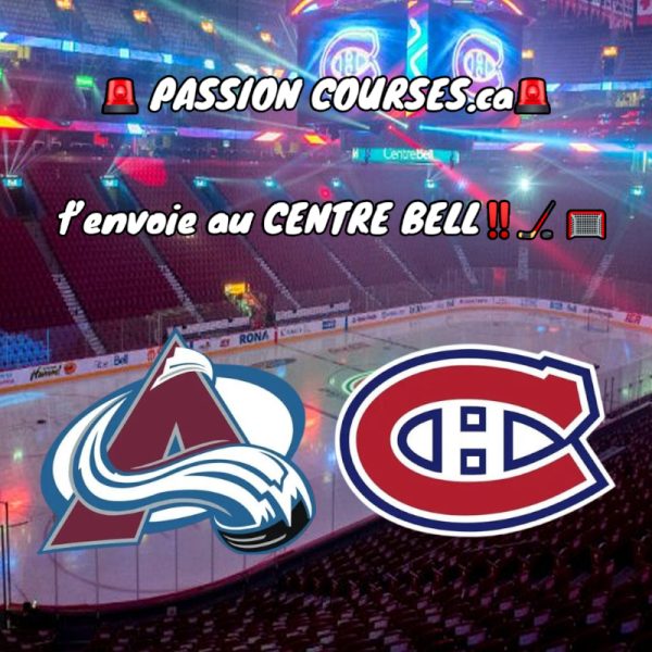 PASSION COURSES.ca t’envoie au CENTRE BELL‼️