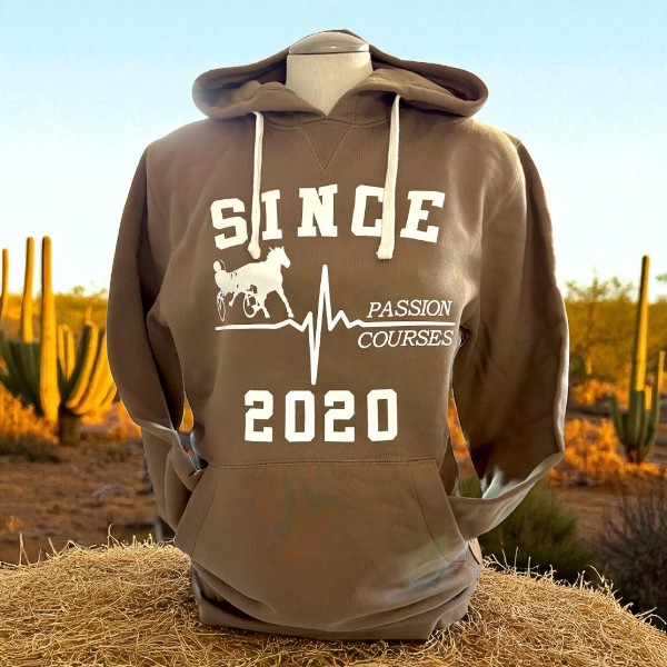 Hoodie 5e anniversaire Qualité supérieure - confort extrême - Taupe