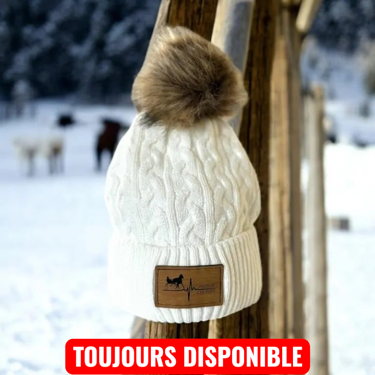 Tuque avec pompon Passion Courses 2025-26 (femme)